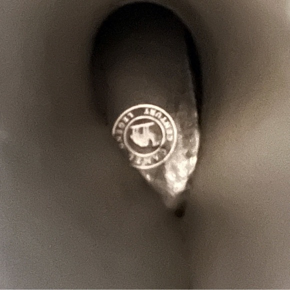 Camel Century Legend sz 250 US 8.5 black leather tall OTK boots - Picture 11 of 15